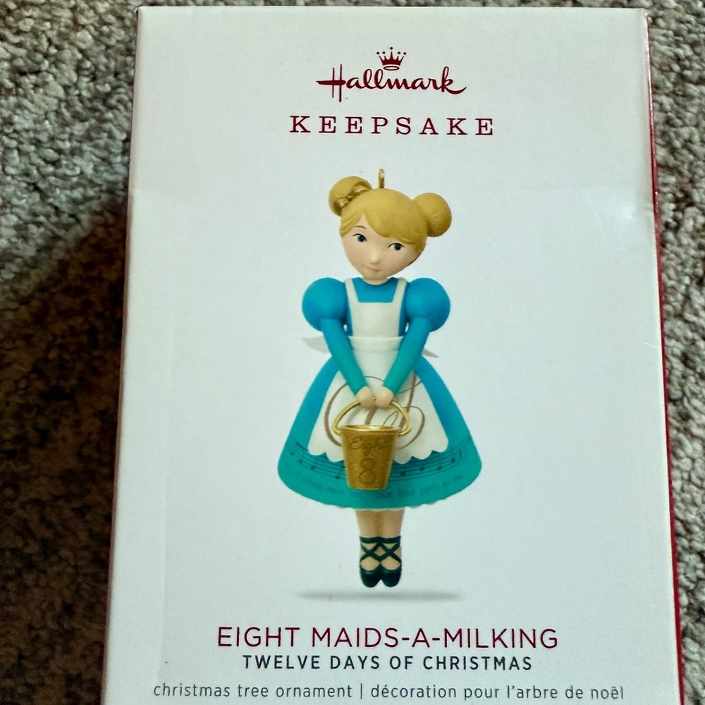Hallmark Keepsake Ornament - Eight Maids a Milking